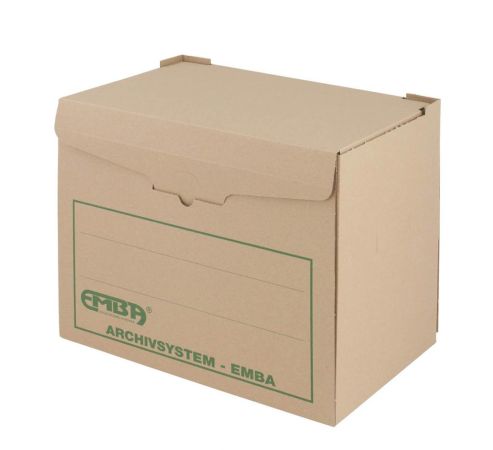 Archivační kontejner Emba / přírodní hnědá