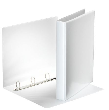 Pořadač Esselte A4 kroužkový prezentační 4 - kroužek 4,4 cm / bílá