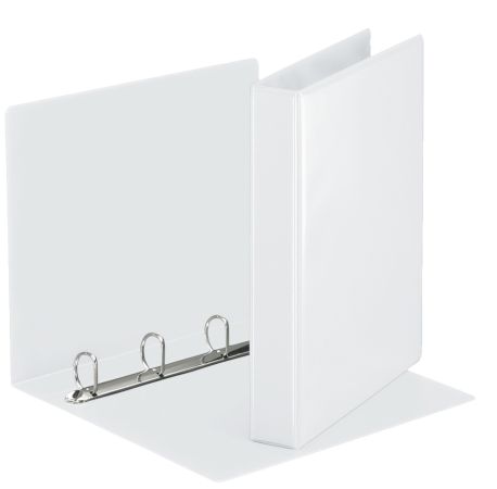 Pořadač Esselte A4 kroužkový prezentační 4 - kroužek 5,1 cm / bílá