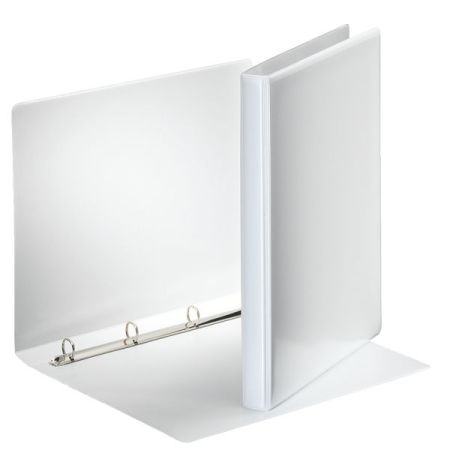 Pořadač Esselte A4 kroužkový prezentační 4 - kroužek 3 cm / bílá