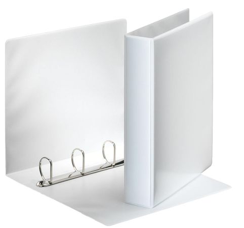 Pořadač Esselte A4 kroužkový prezentační 4 - kroužek 6,2 cm / bílá
