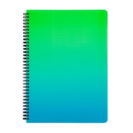 Blok kroužkový OMBRE - A4 / linka / zelená Blok kroužkový OMBRE - A4 / linka / zelená