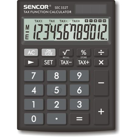 Kalkulačka Sencor SEC 332T displej 12 míst