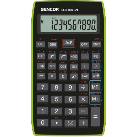 Kalkulačka Sencor GN 105 vědecká displej 10 míst
