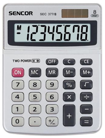 Kalkulačka Sencor SEC 377 displej 8 míst