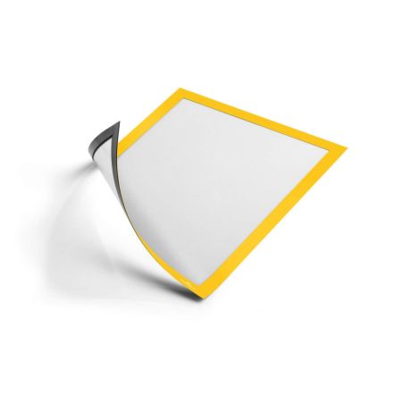 Kapsy Duraframe Magnetic A4 - žlutá / 5 ks