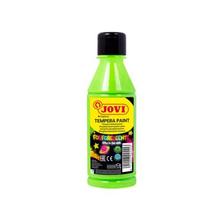 Tekuté temperové barvy JOVI PREMIUM v lahvi - 250 ml / neon zelená Tekuté temperové barvy JOVI PREMIUM v lahvi - 250 ml / neon zelená