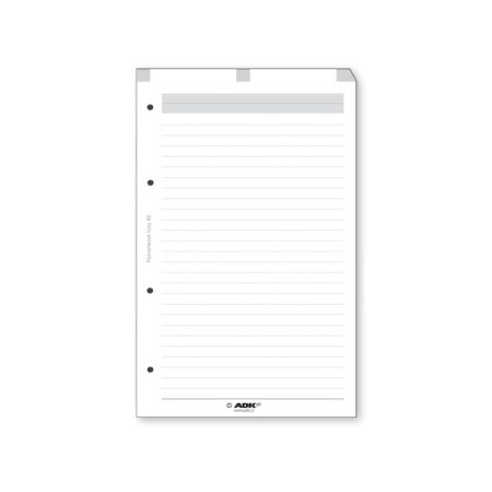 Náhradní vložky do diářů ADK - A5/ poznámkové listy / 50 listů