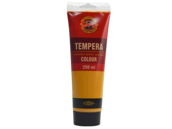 Temperová barva - okr / tuba 250 ml Temperová barva - okr / tuba 250 ml