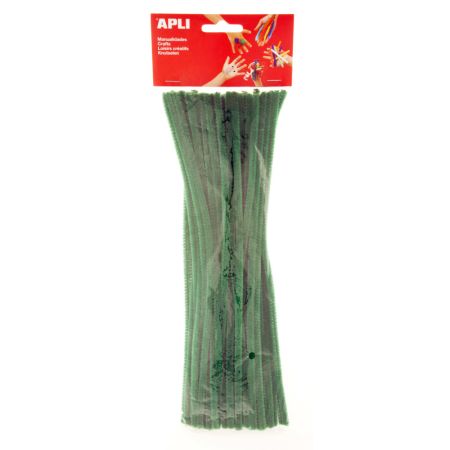 Modelovací drátky APLI zelené / 30 cm / 50 ks Modelovací drátky APLI zelené / 30 cm / 50 ks