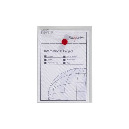 Spisové desky s drukem Snopake Polyfile - A6 / čirá Spisové desky s drukem Snopake Polyfile - A6 / čirá