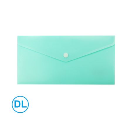 Spisové desky s drukem LUMA - DL / pastelová zelená