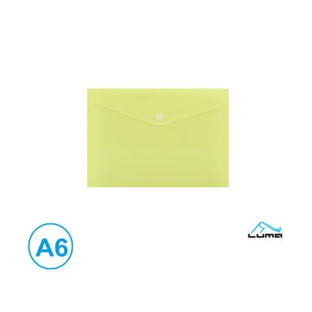 Spisové desky s drukem LUMA - A6 / pastelová žlutá Spisové desky s drukem LUMA - A6 / pastelová žlutá