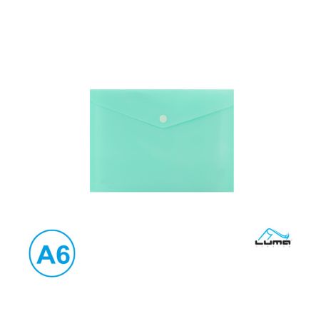 Spisové desky s drukem LUMA - A6 / pastelová zelená