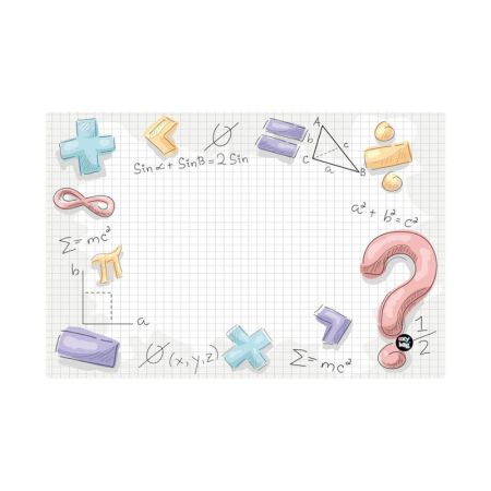 Pracovní podložka - Math / 60 x 40 cm Pracovní podložka - Math / 60 x 40 cm