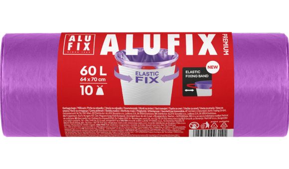 Pytle Alufix Premium Elastic Fix - 64x70cm / 60l / 22my / 10ks