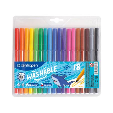 Popisovače Centropen 7790/18 - sada 18 ks