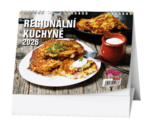 Kalendář stolní obrázkový Regionální kuchyně / BSD14