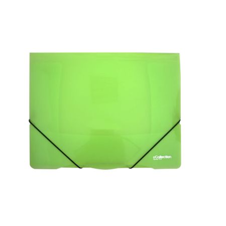 Desky s gumou eColection A4 / 3 klopy / zelená Desky s gumou eColection A4 / 3 klopy / zelená
