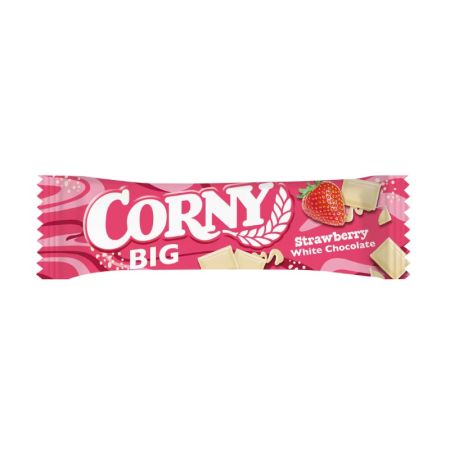 Tyčinka Corny BIG - jahoda a bílá čokoláda / 50 g