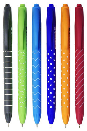 Kuličkové pero Rome Oily - barevný mix Kuličkové pero Rome Oily - barevný mix