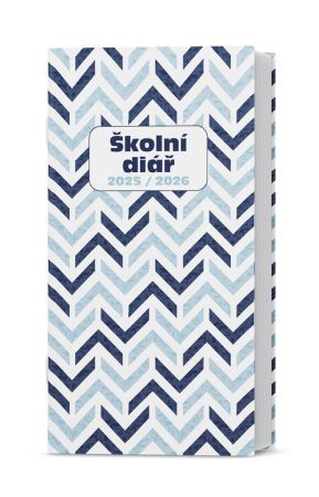 Školní diář měsíční Klára - mix motivů