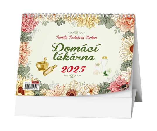 Kalendář stolní obrázkový Domácí lékárna / BSE8