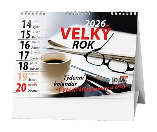 Kalendář stolní Velký rok / BSF0