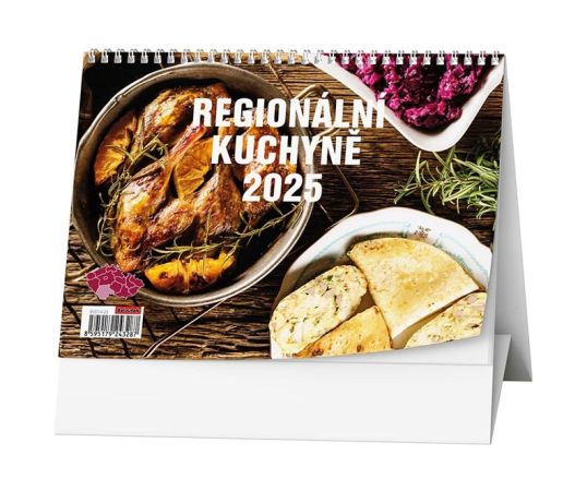 Kalendář stolní obrázkový Regionální kuchyně / BSD14