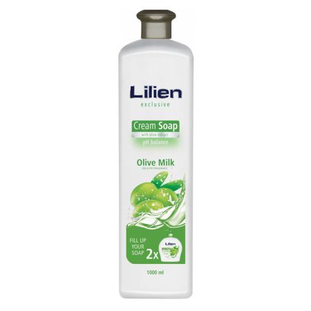 Lilien tekuté mýdlo olive náplň 1000 ml Lilien tekuté mýdlo olive náplň 1000 ml