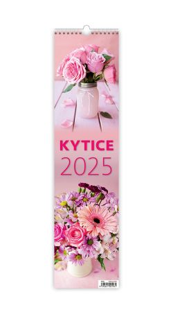 Kalendář nástěnný vázankový - Kytice / N192