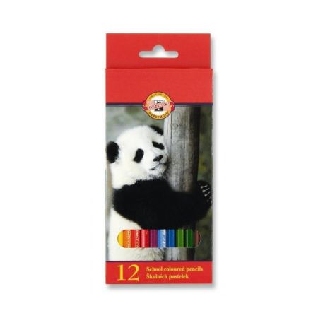 Pastelky Koh-i-noor Veselé dlouhé / 12ks Pastelky Koh-i-noor Veselé dlouhé / 12ks