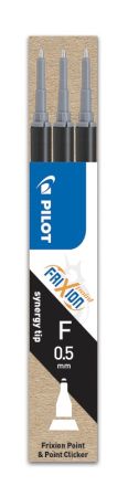 Náplň Pilot FriXion Point 0,5 - černá / 3 ks Náplň Pilot FriXion Point 0,5 - černá / 3 ks