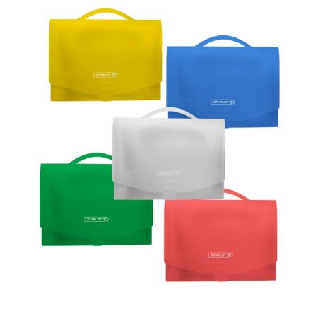 Box na spisy A4 s rukojení - hřbet / transparentní Box na spisy A4 s rukojení - hřbet / transparentní