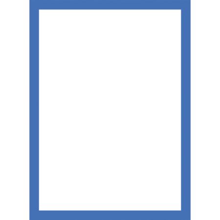 Magnetický informační rámeček LEAN - A4 / 230 x 317 mm / modrá / 10 ks Magnetický informační rámeček LEAN - A4 / 230 x 317 mm / modrá / 10 ks