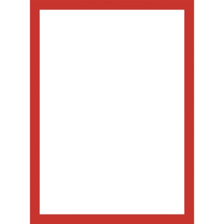 Magnetický informační rámeček LEAN - A4 / 230 x 317 mm / červená / 10 ks Magnetický informační rámeček LEAN - A4 / 230 x 317 mm / červená / 10 ks