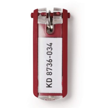 Klíčenky - červená / 6 ks Klíčenky - červená / 6 ks