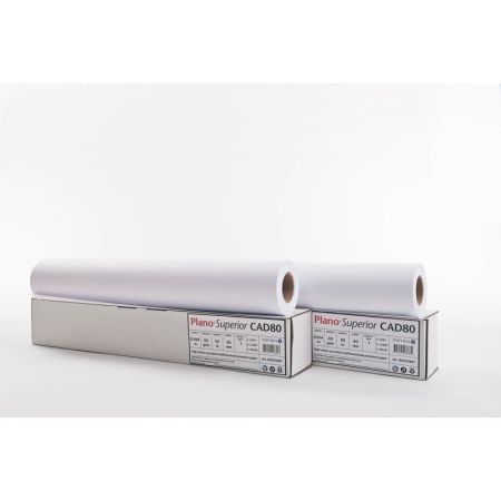 Plotrový papír v roli Plano Superior - 620 mm x 50 m x 50 mm / 80 g Plotrový papír v roli Plano Superior - 620 mm x 50 m x 50 mm / 80 g