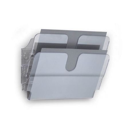 Držáky na prospekty Flexiplus - 2 / A4 / čirý / na šířku Držáky na prospekty Flexiplus - 2 / A4 / čirý / na šířku