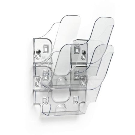 Držáky na prospekty Flexiplus - 2 / A5 / čirý / na výšku Držáky na prospekty Flexiplus - 2 / A5 / čirý / na výšku