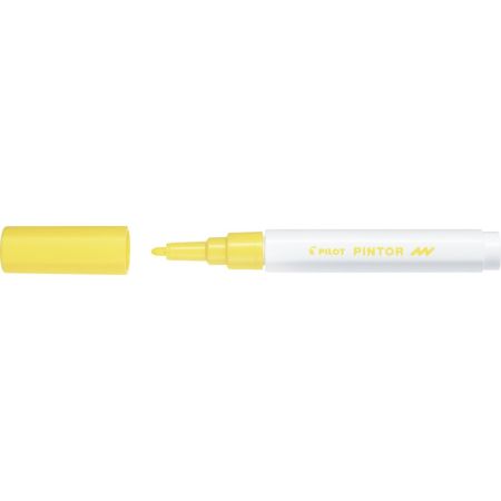Popisovač Pilot Pintor F / žlutá Popisovač Pilot Pintor F / žlutá