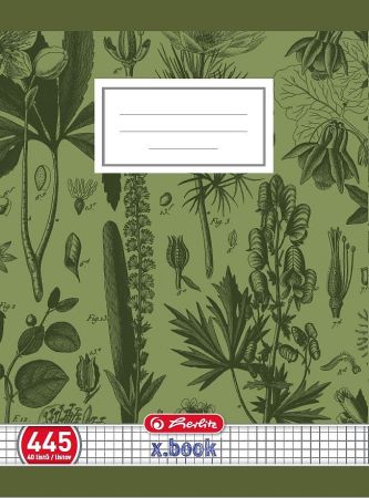 Sešit školní Herlitz Premium 445 - A4 / čtvereček / 40 listů