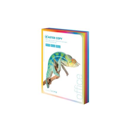 Barevné papíry A4 80 g - sytá duha / 500 listů / barevný mix Barevné papíry A4 80 g - sytá duha / 500 listů / barevný mix