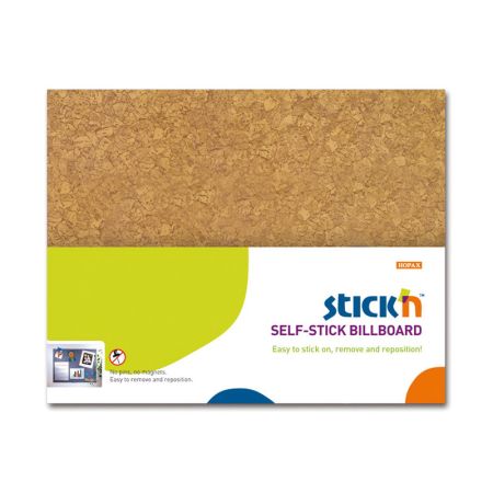 Nástěnka samolepicí Stick´n by Hopax - design korek / hnědá Nástěnka samolepicí Stick´n by Hopax - design korek / hnědá