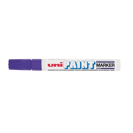 Popisovač UNI PAINT PX-20 lakový Medium / fialová Popisovač UNI PAINT PX-20 lakový Medium / fialová