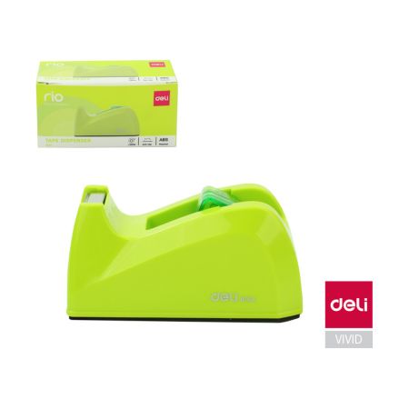 Stolní odvíječ lepicí pásky DELI - zelená Stolní odvíječ lepicí pásky DELI - zelená