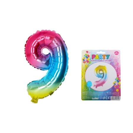 Balónek nafukovací č.9 / duhový Balónek nafukovací č.9 / duhový