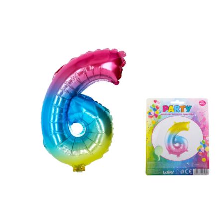 Balónek nafukovací č.6 / duhový Balónek nafukovací č.6 / duhový