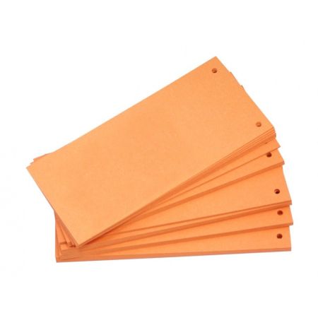 Rozdružovací kartonové jazyky - oranžová / 50 ks