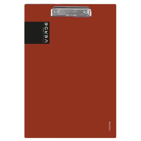 Podložka s klipem A4 VERDE - cihlová Podložka s klipem A4 VERDE - cihlová